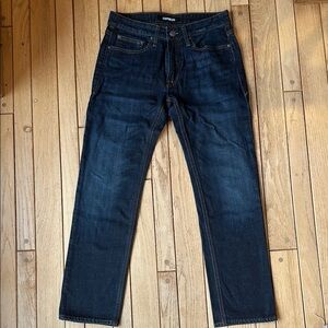 NWOT Express Men's Dark Blue Jeans